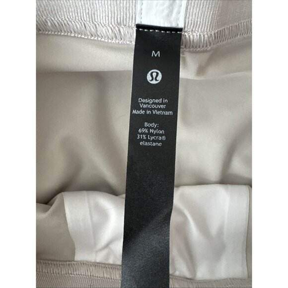 Lululemon Athletica Men's Beige L98 License to Train Athletic Pants Size Medium - Picture 3 of 5
